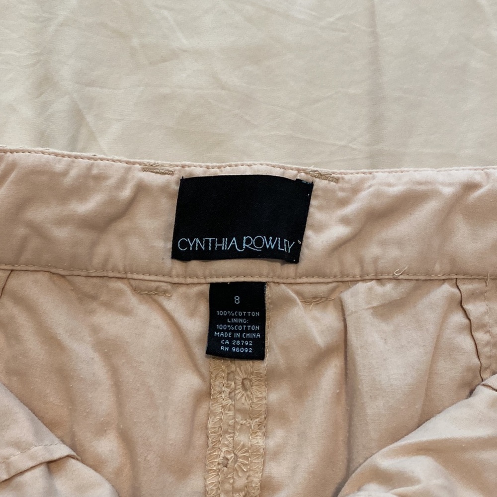 Cynthia Rowley’s embroidery shorts - Picture 3 of 3